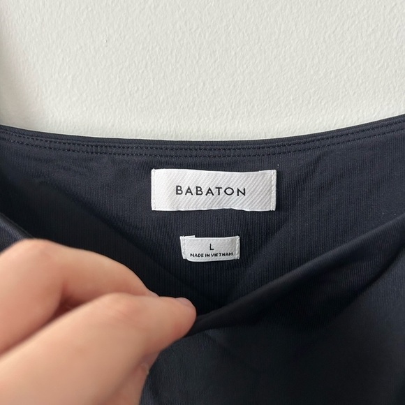 Babaton Black Contour Squareneck Bodysuit - Picture 3 of 4